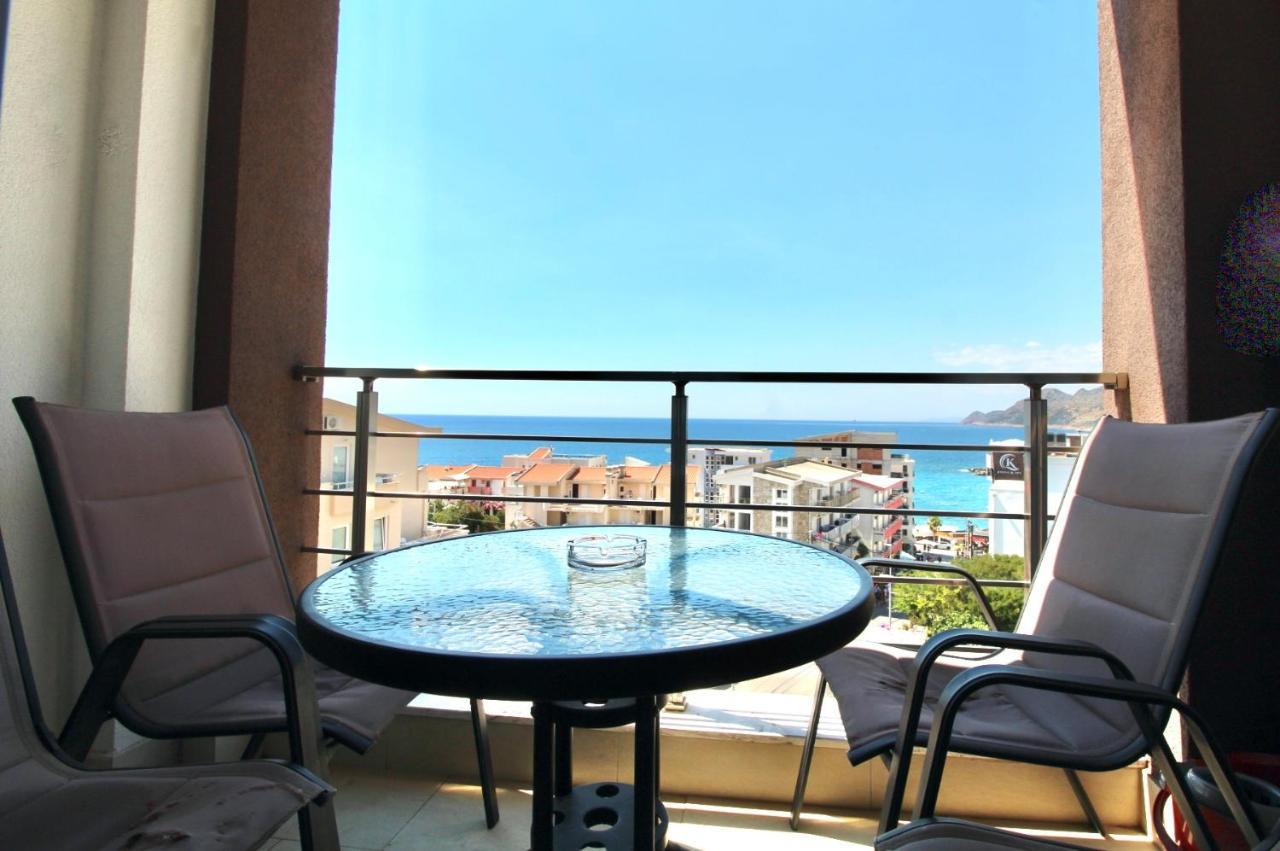 1Bd Sea View Apts Veliki Pjesak "Hajrudin" Dobra Voda Eksteriør billede