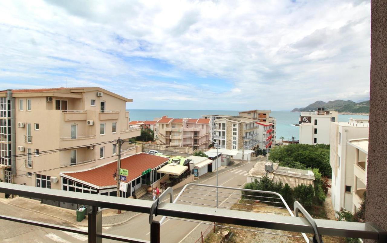 1Bd Sea View Apts Veliki Pjesak "Hajrudin" Dobra Voda Eksteriør billede